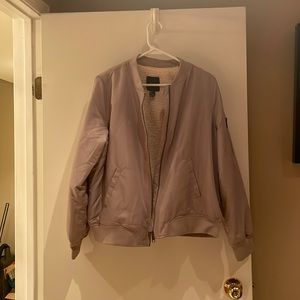 Forever 21 Sherpa bomber jacket